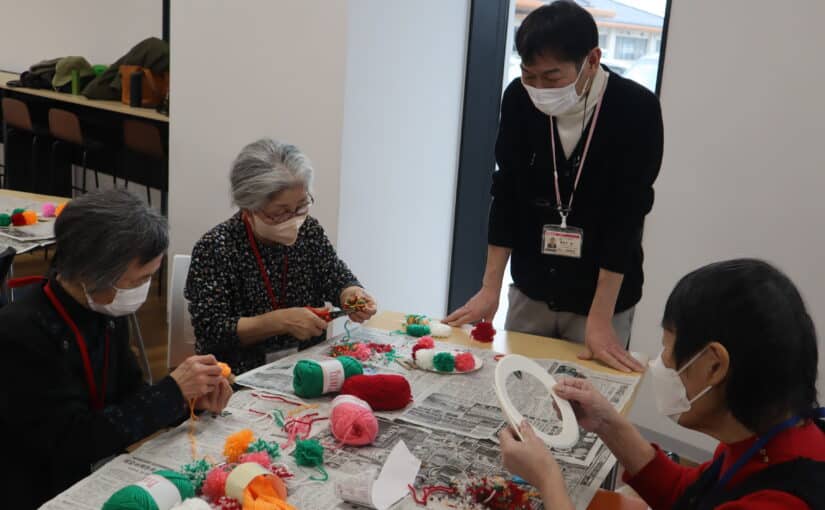 １２月のオレンジカフェの様子です🎄